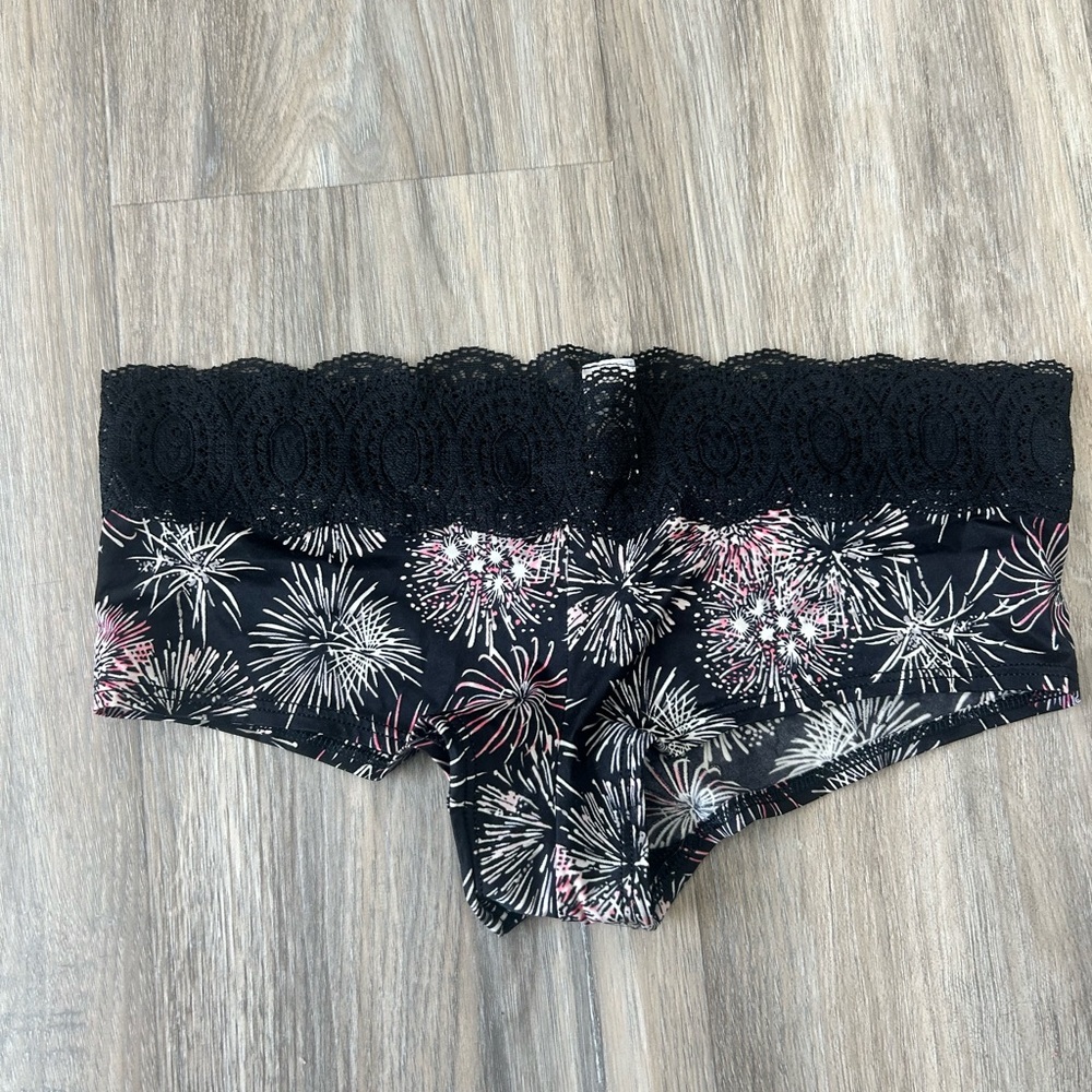Vintage Victoria’s Secret Hiphugger Firework Panty - Size Small